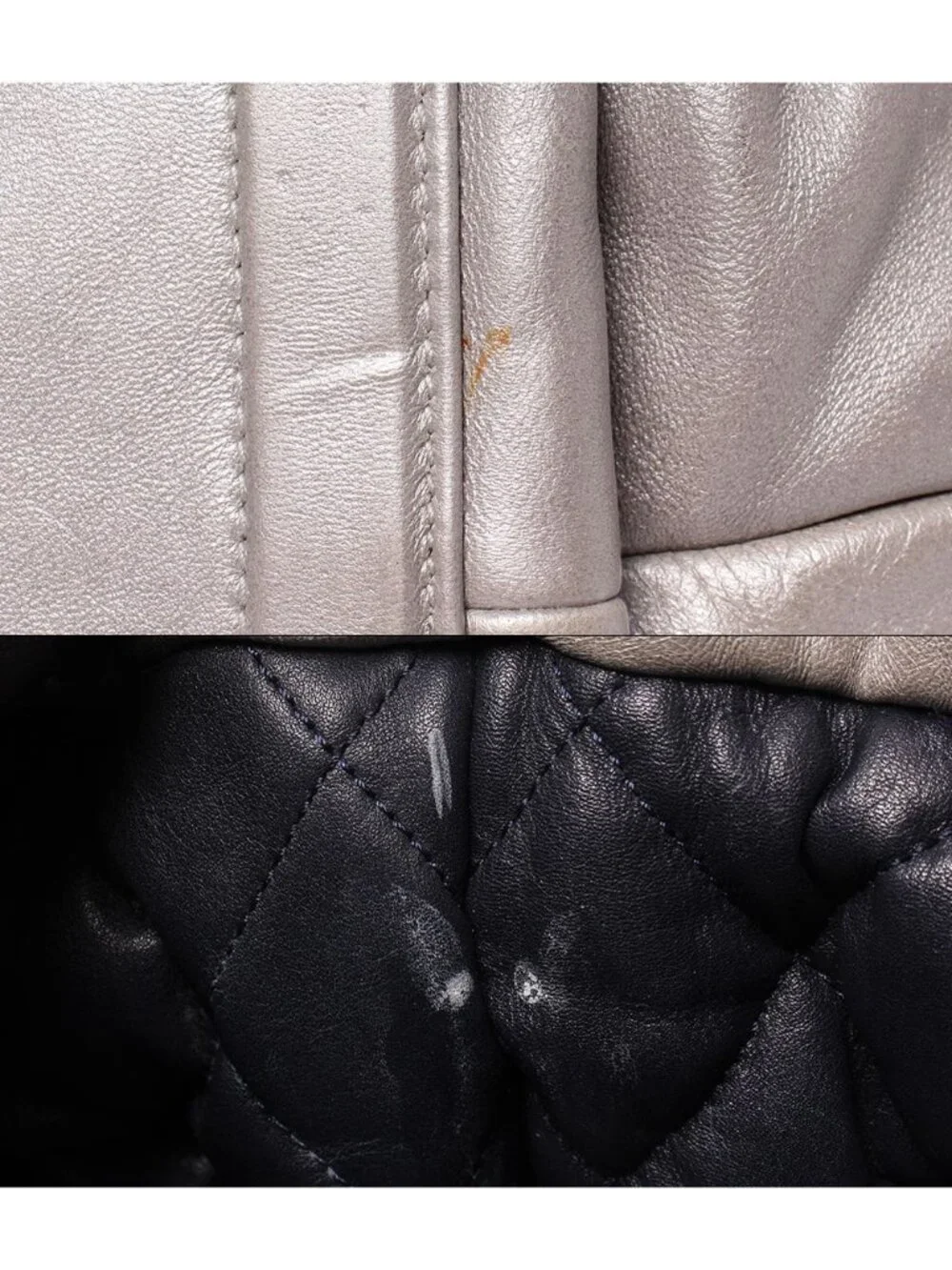 Chanel Tote Silver Coco Cocoon
